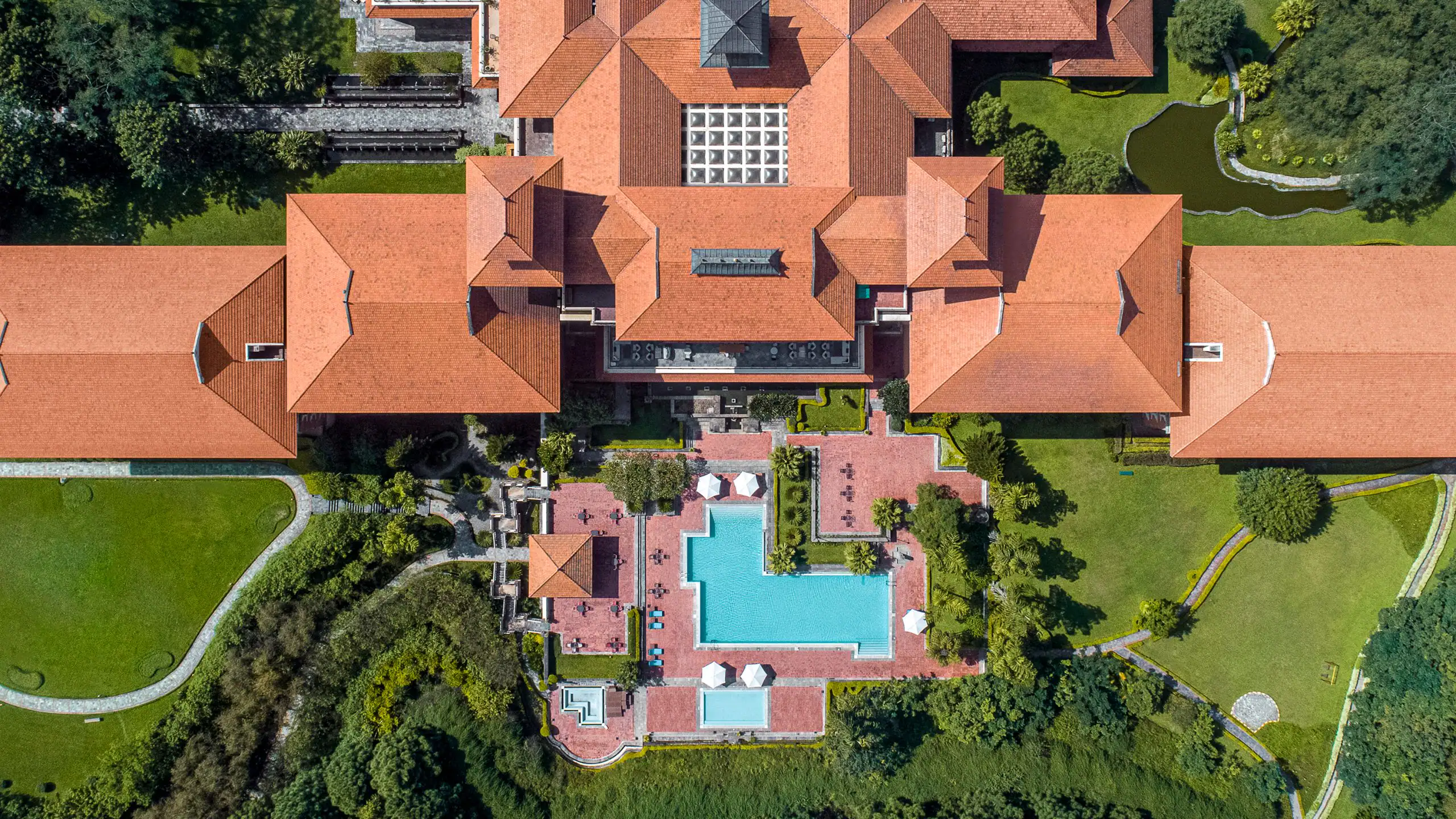 Hyatt Regency Kathmandu Aerial View